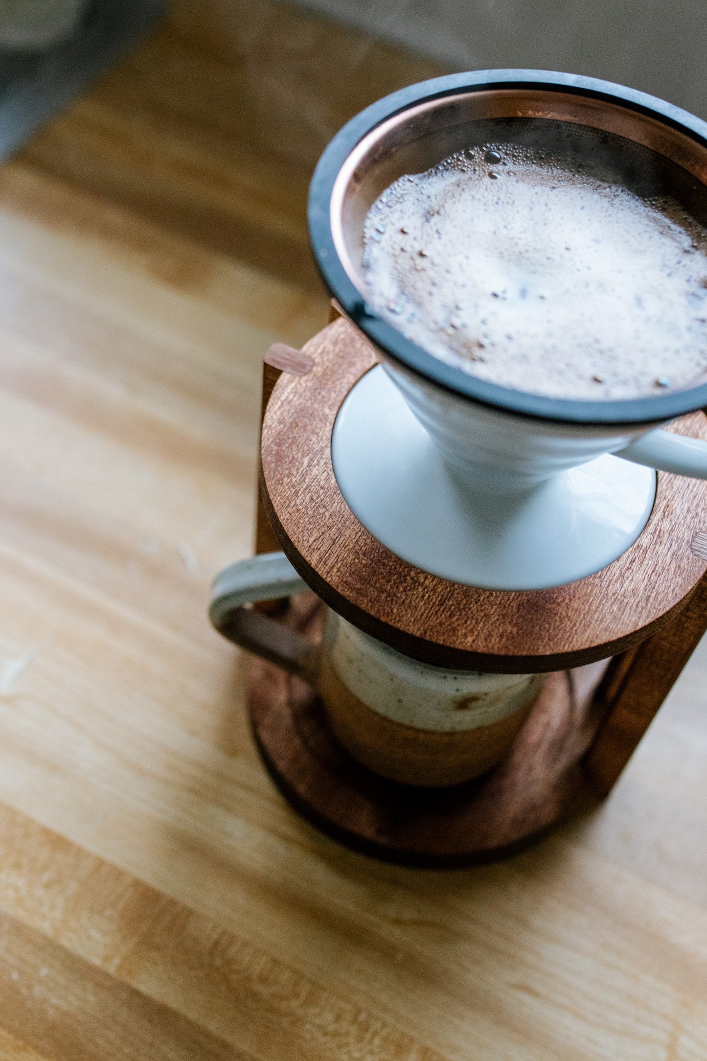 V60 Pour Over Stand, Custom Coffee Stand