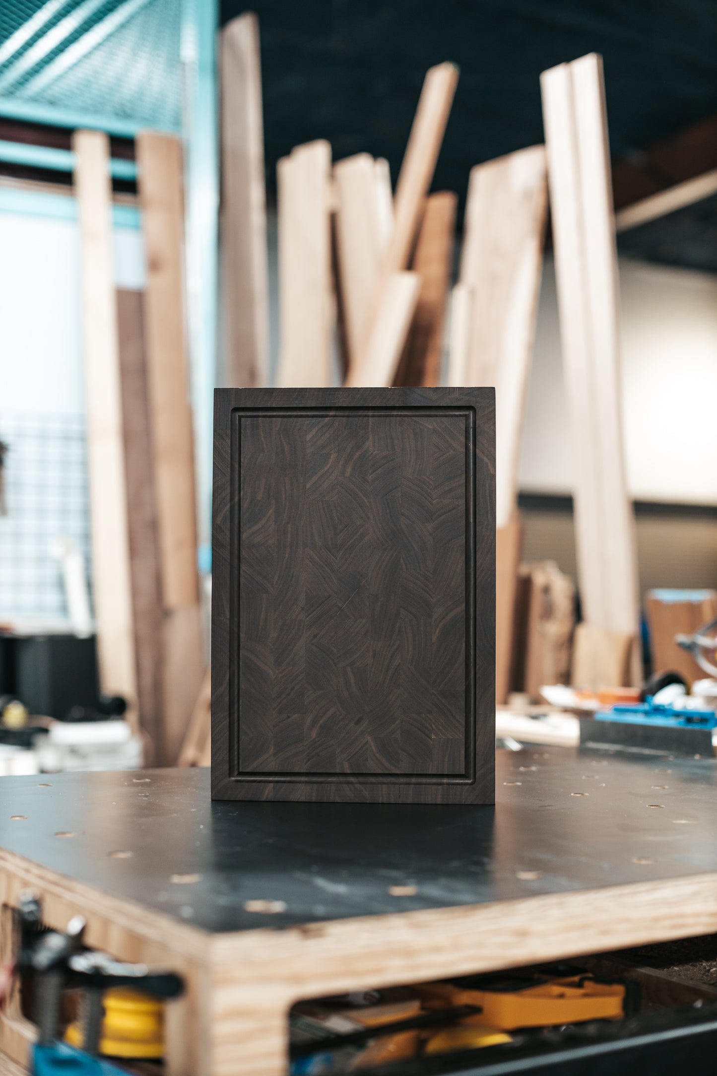 Black Walnut End Grain Cutting Board