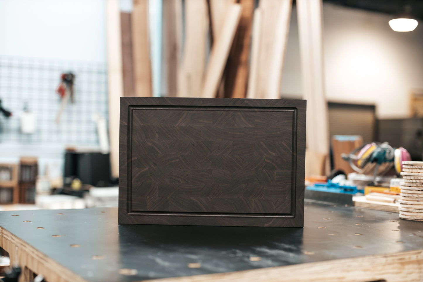 Black Walnut End Grain Cutting Board